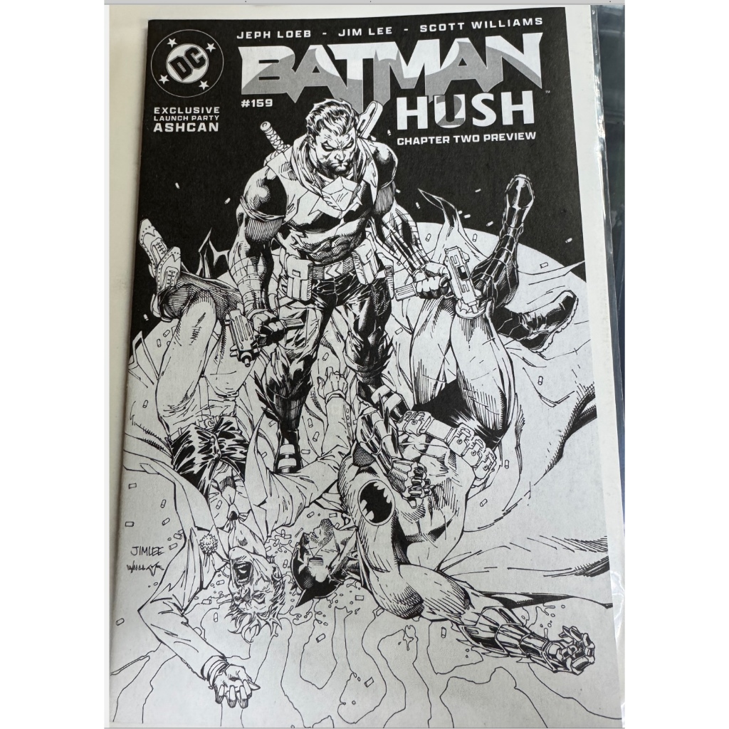 Batman #159 Hush 2 Preview Ashcan Launch Party Edition Jim Lee - DC COMICS - Comic Book - Original - READY STOCK