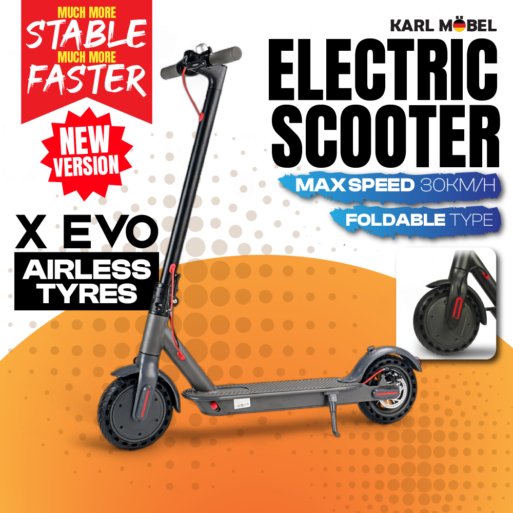 Elektrik Skuter Dewasa X Evo Electric Scooter Adult Heavy Duty Ebike E Scooter Electric EV Foldable E Bike scooter