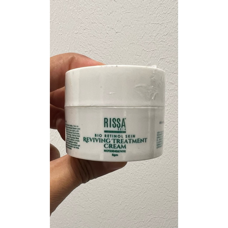 [PILIHAN FATTAH AMIN] RISSASKIN : BIO RETINOL SKIN REVIVING TREATMENT CREAM 5GM (KRIM BIO RETINOL SAIZ MINI 5GM)