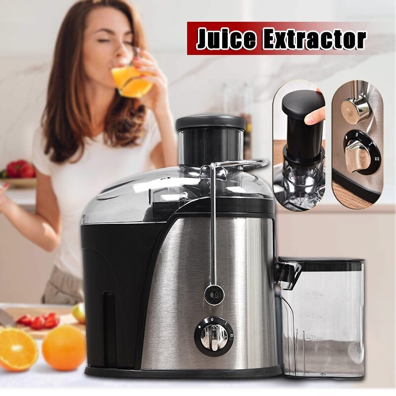 Ekstraktor Jus Keluli Tahan Karat 1000W Heavy Duty Blender Mixer Juicer Mesin Blender Kuasa Tinggi jus oren
