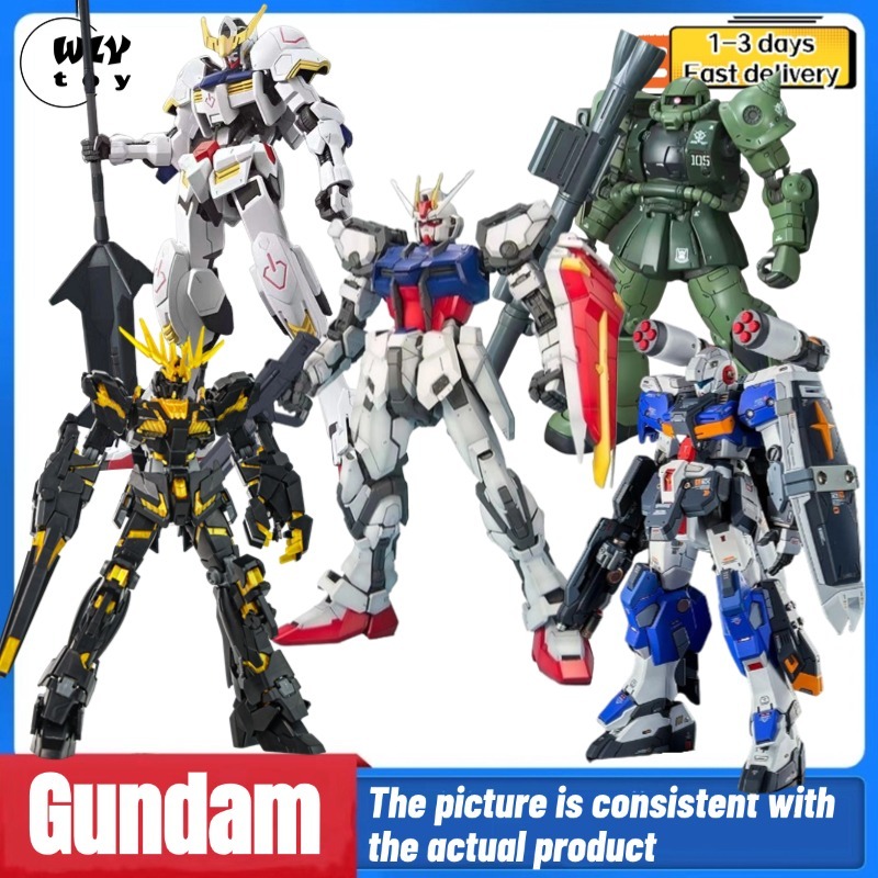 New Gunpla and tool kit G-Line Barbatos Aerial Hi-v Unicorn Banshee Gundam Assembled Figure model Plastic toys gifts