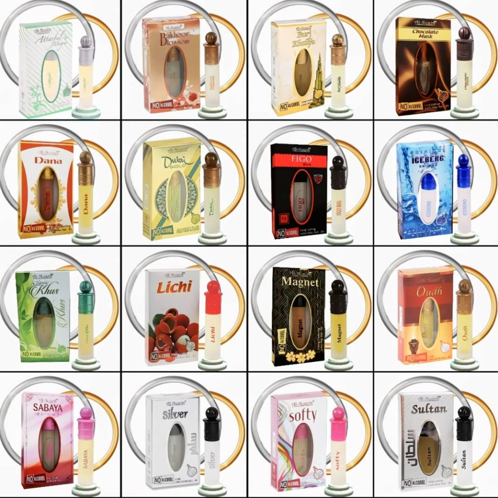 Perfume Al Nuaim Exclusive Series Attar Roll-On | Long-Lasting Fragrance l Unisex Perfume Oil