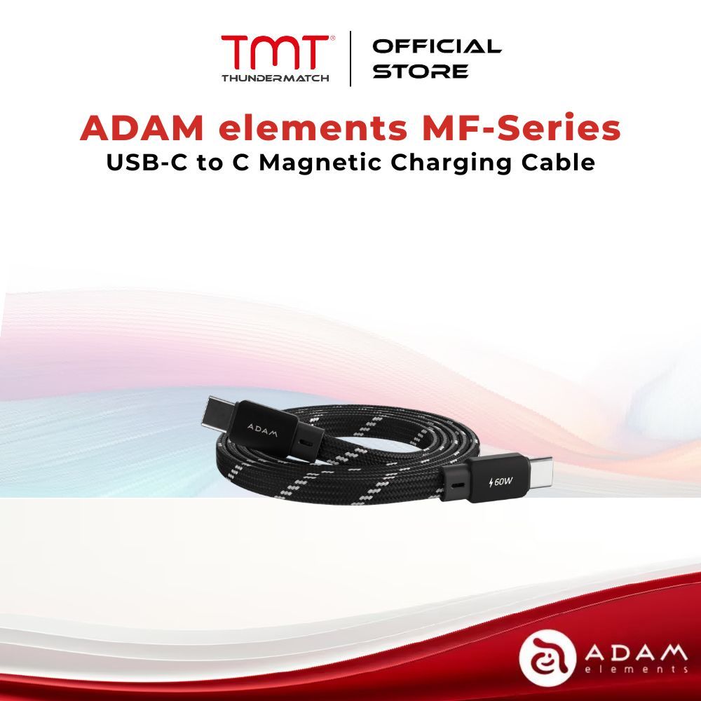 ADAM elements CASA MF100 / MF200 USB-C to C Magnetic Charging Cable