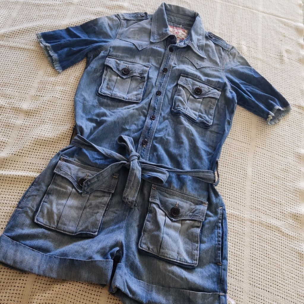 Pre-loved TRUE RELIGION Jeans Jumpsuit with pants for Women