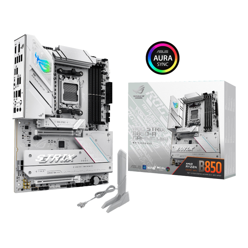 ASUS ROG B850-A WIFI DDR5 AM5 GAMING MOTHERBOARD COMBO PROCESSOR RYZEN 5 7500F / RYZEN 7 7800X3D / R