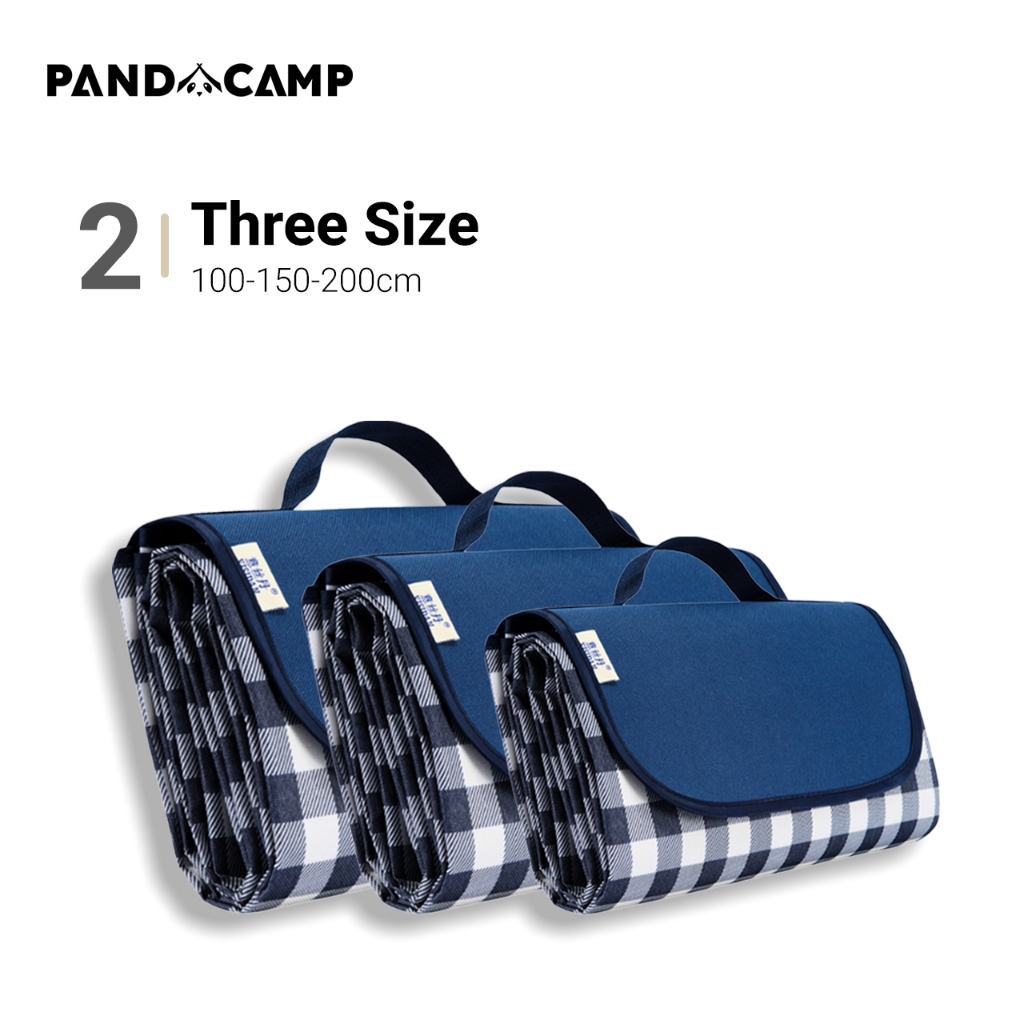Picnic Mat Waterproof Oxford Cloth Tikar Pantai Berkelah Outdoor Foldable Blanket Camping Beach Use