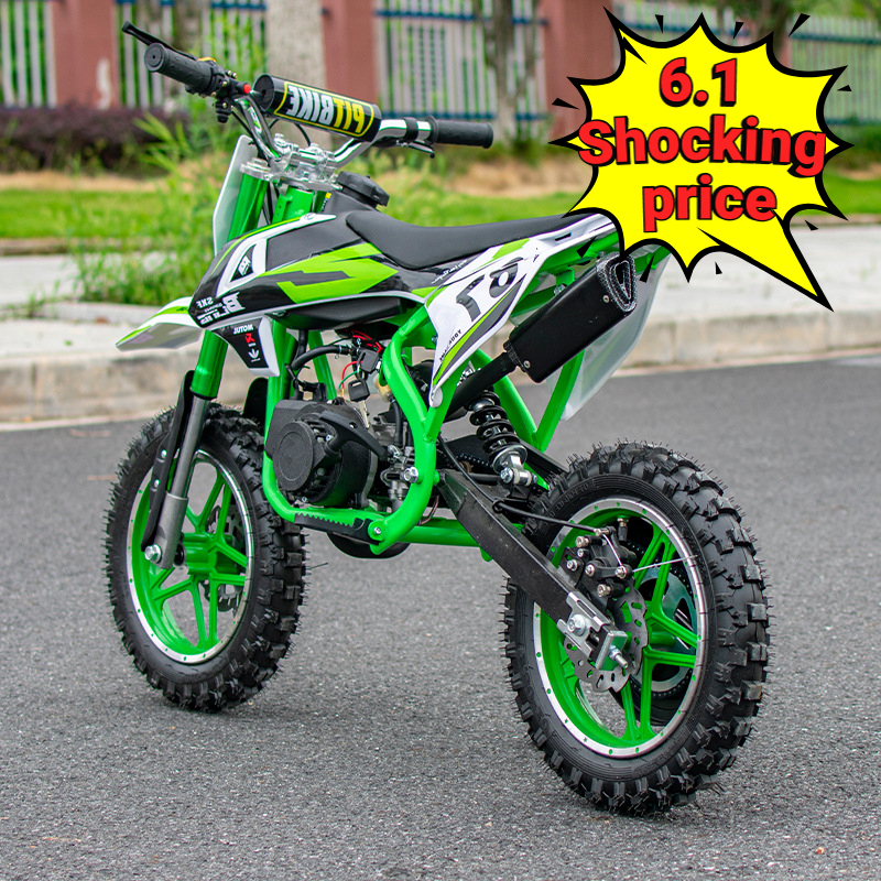 HOT?? Gasoline Motocross Motorcycle Adult Children Mini Motorcycle 49cc 2-stroke Small Racing Car Racing Competition