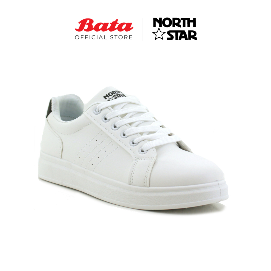 [Online Exclusive] NORTH STAR Skater Men White Sneaker 8206028 Kasut Kasual Lelaki