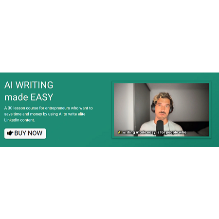 [Video Course] AI Writing Made Easy By Luke Matthews