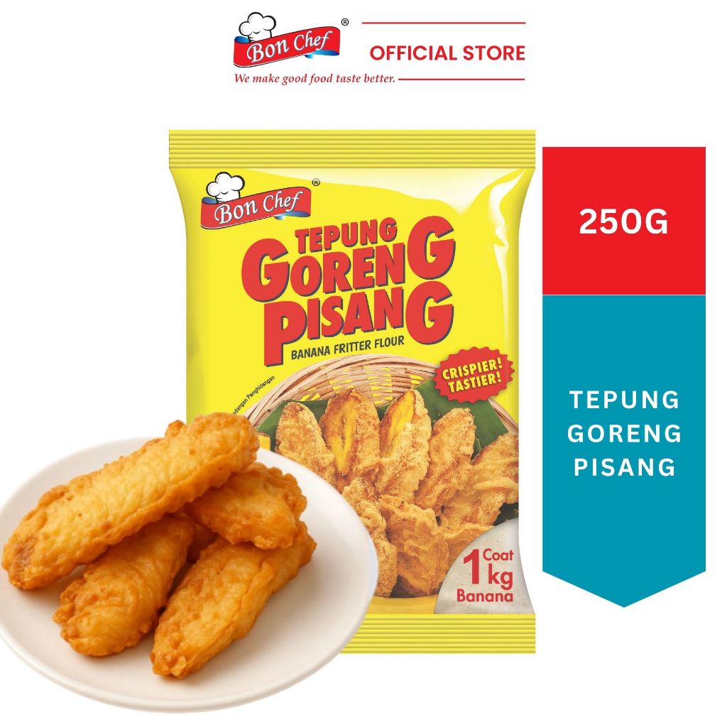 250G Banana Fritter Bon Chef / Tepung pisang goreng