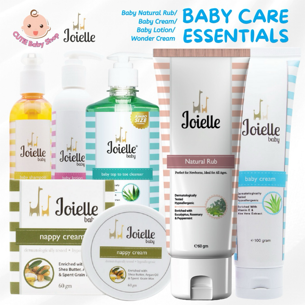 JOIELLE Baby Natural Rub/ Baby Cream/ Baby Lotion/ Wonder Cream (Safe For Baby Use)