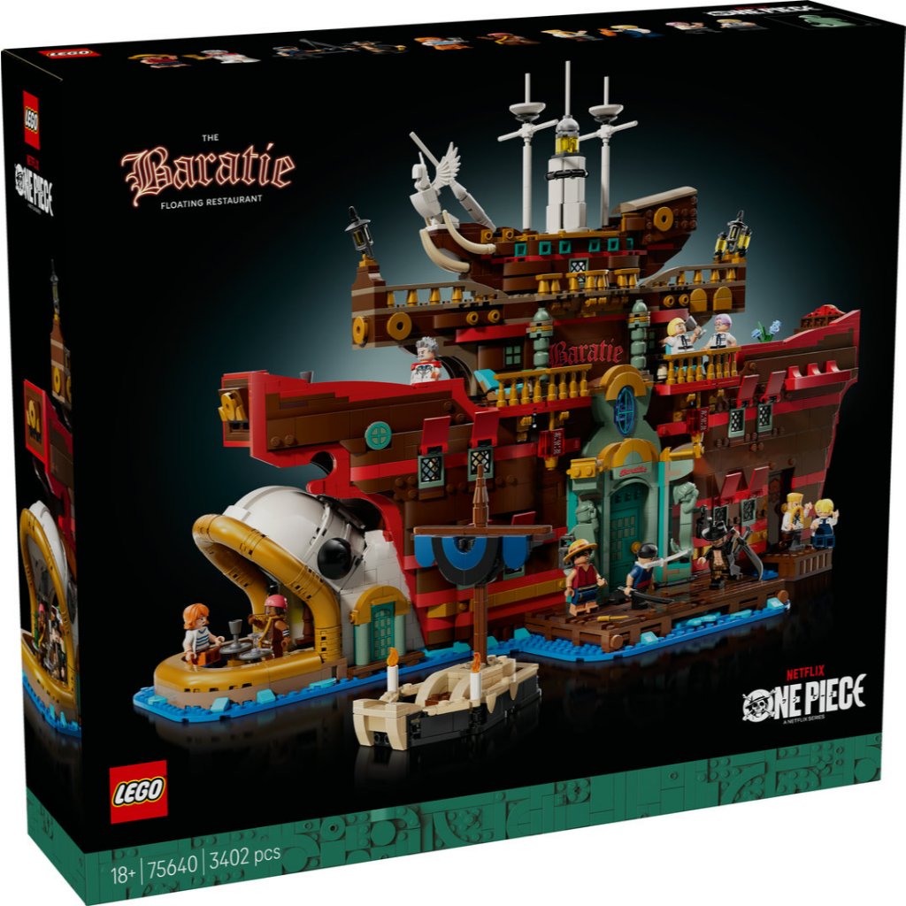 [BrickMonster] LEGO 75640 ONE PIECE The Baratie Floating Restaurant