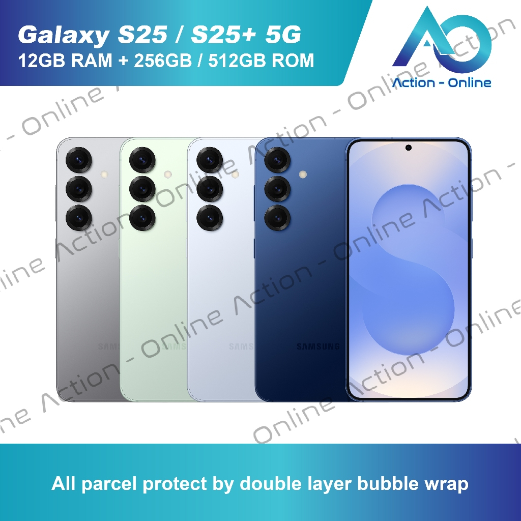 (Ready Stock) Samsung Galaxy S25+ / S25 5G Smartphone (12GB RAM + 256GB / 512GB ROM) Warranty by Samsung Malaysia
