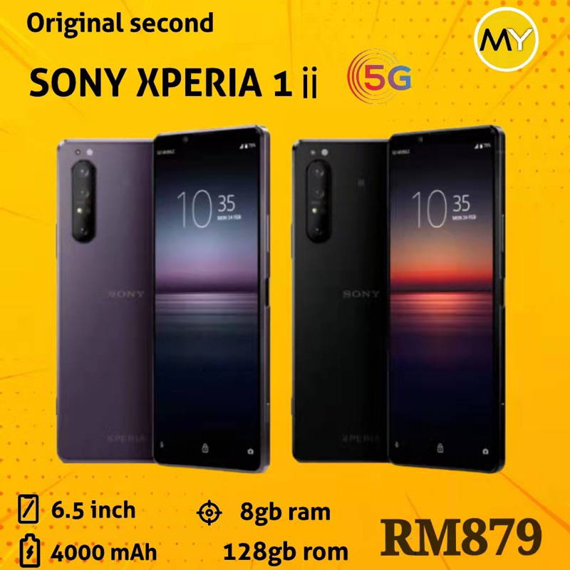 Sony Xperia 1 ii (5G) Xperia 5 ii 8GB RAM+ 128GB ROM (original second)2