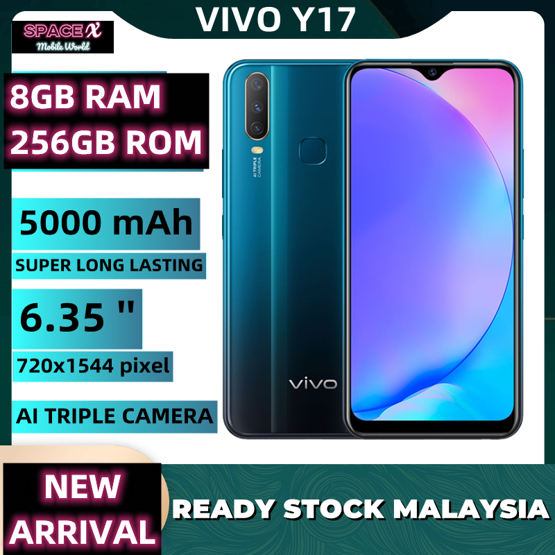 New Arrival 2025 Vivo Y17 8GB/256GB Original Ram&Rom_No Edited Software_SUPER CONDITION LIKE NEW