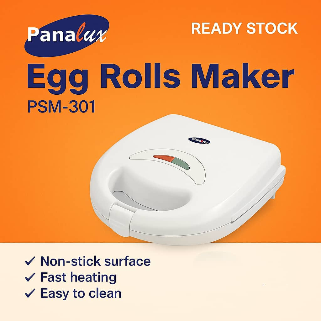 Panalux Egg Rolls, Hotdog, Waffle Maker PSM-301/PSM-302/PSM-305
