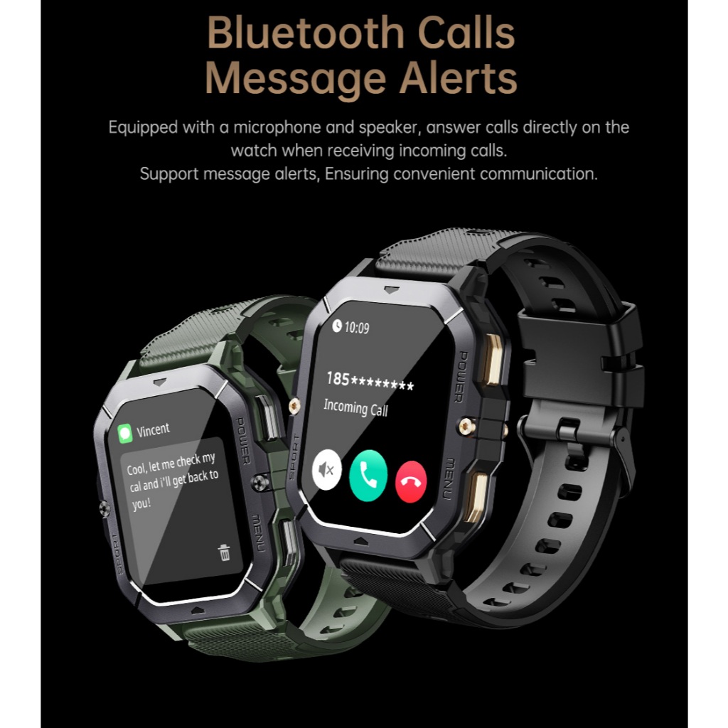 2026 JAM PINTAR OUTDOOR TAHAN LASAK CHATGPT AI 1OO LEBIH SUKAN, SKIN HD BATTERI