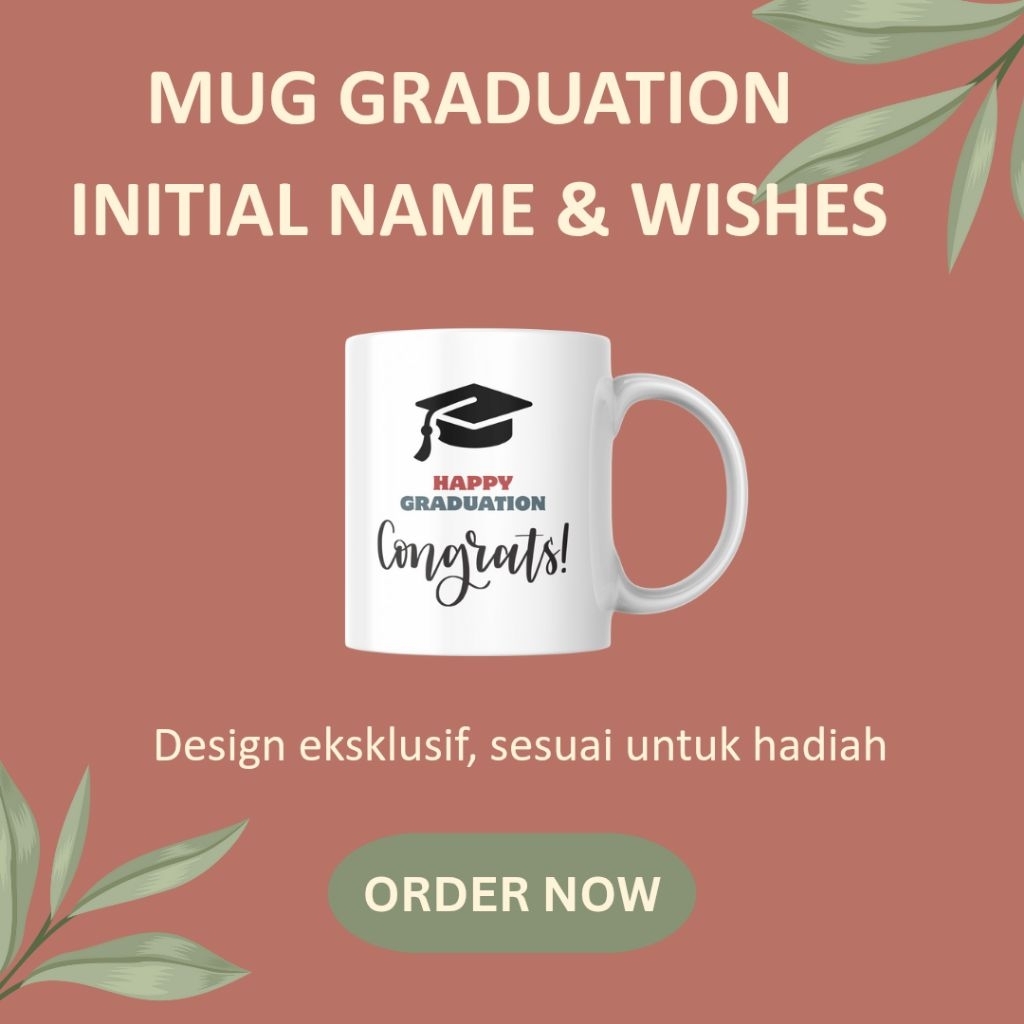 Mug Graduation | Mug Convocation | Mug Custom | Mug Special untuk semua pelajar | Tamat pengajian | Student Gift |Reward