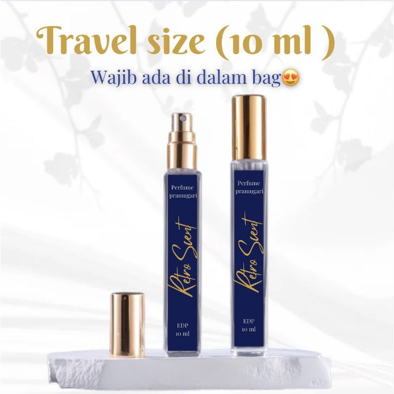 PERFUME PRAMUGARA RETRO SCENT ( 10 ML ) FOR MEN AROMATIC