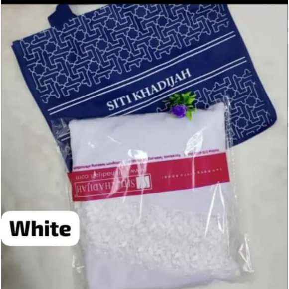 New Arrival telekung single lace viscose exclusive khadijah with bag free