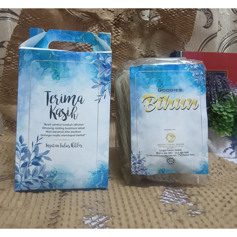 ?PROMOSI?GOODIES / DOORGIFT BIHUN 160G (WEDDING) KELUARAN BUMIPUTERA