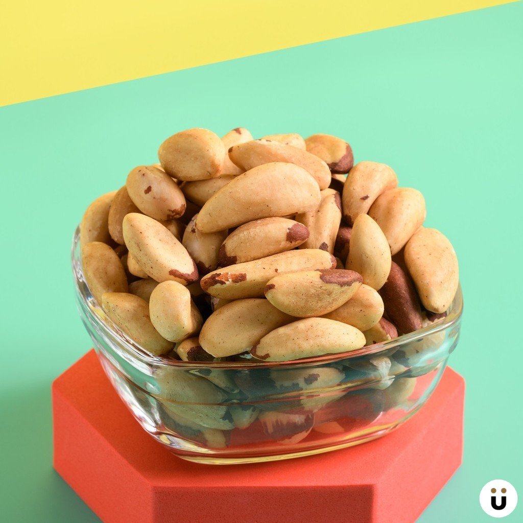 Big Nuts Lightly Roasted Organic Brazil Nut (Unsalted) / Kacang Brazil Organik - Nuts