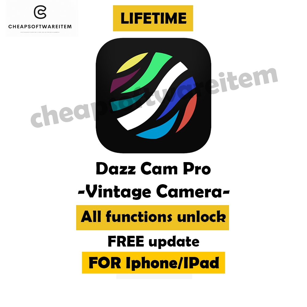 Dazz Cam Pro - Vintage Camera ( FOR IPHONE/IPAD ) LIFETIME