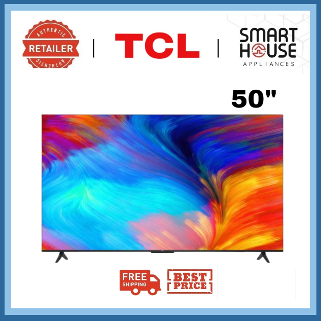 FREE SHIPPING !! TCL P637 50 inch 4K GOOGLE TV 50P637
