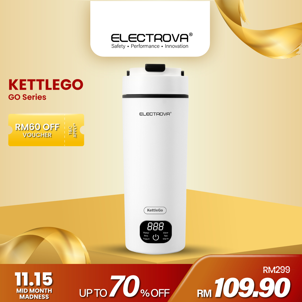 Electrova Portable Smart Electric Kettle GO