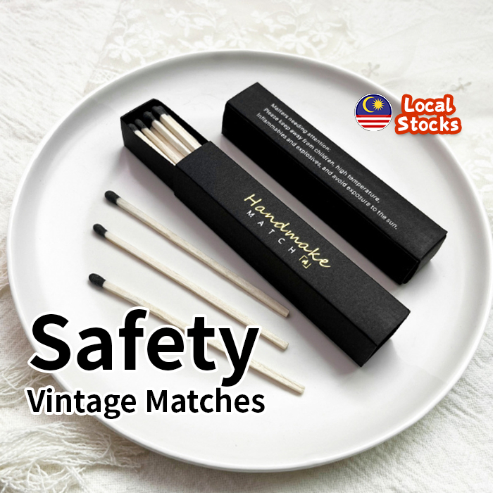 Extra Long Vintage Matches for Candle Box Burning lighter firewood matchstick kayu api mancis camping light lilin bbq 火柴