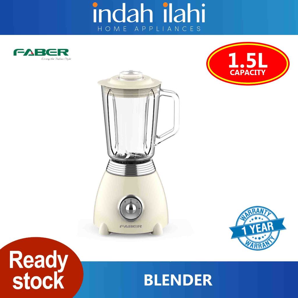 Faber 1.5L Mesin Pengisar Elektrik Blender Vintage Series FBG-V515