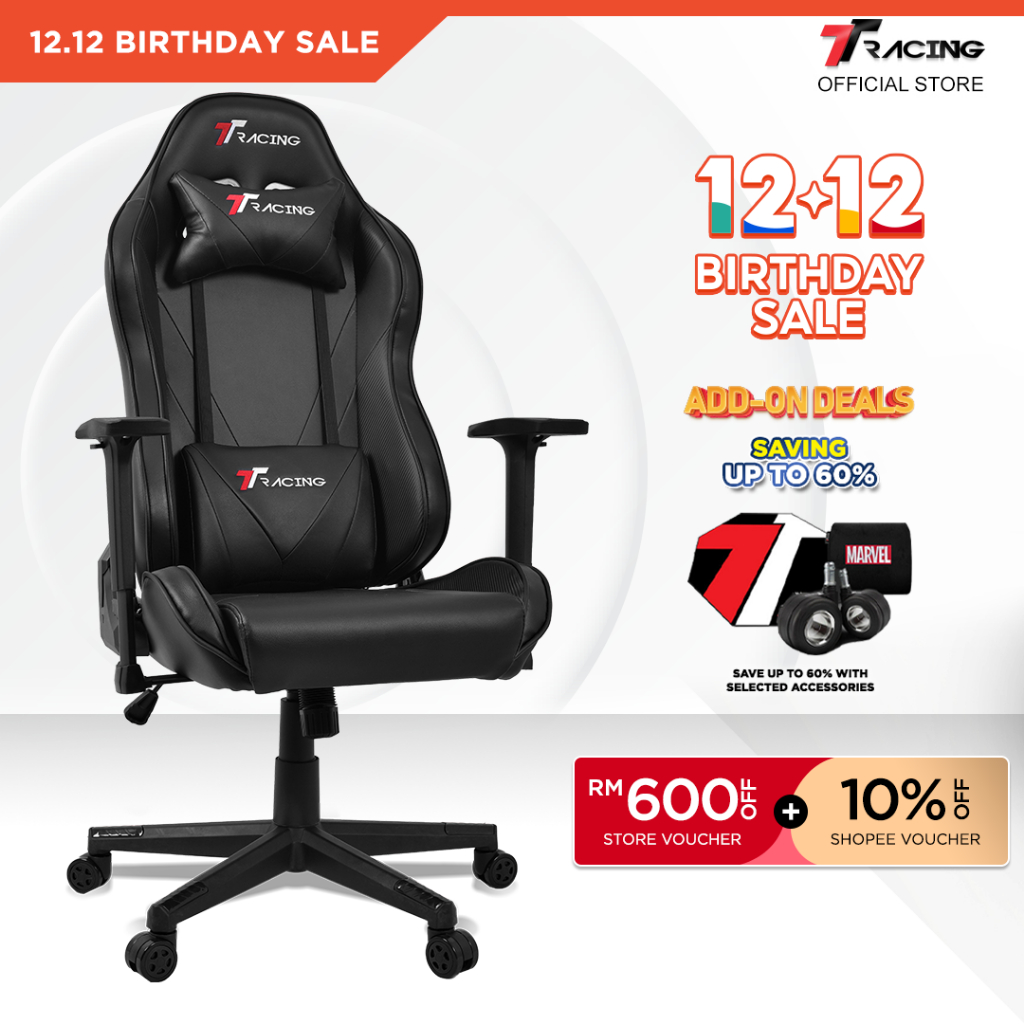 TTRacing Swift X Swift X Pro Gaming Chair Ergonomic Office Chair Kerusi Gaming - 2 Years Official Warranty