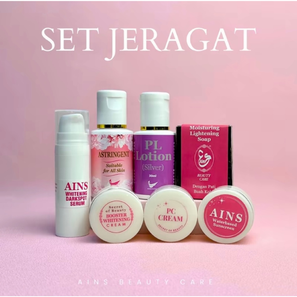[AINS] SET JERAGAT ADVANCE PEELING-PUDAR JERAGAT, MENGANGKA SEL KULIT MATI, MENCERAHKAN, AWET MUDA