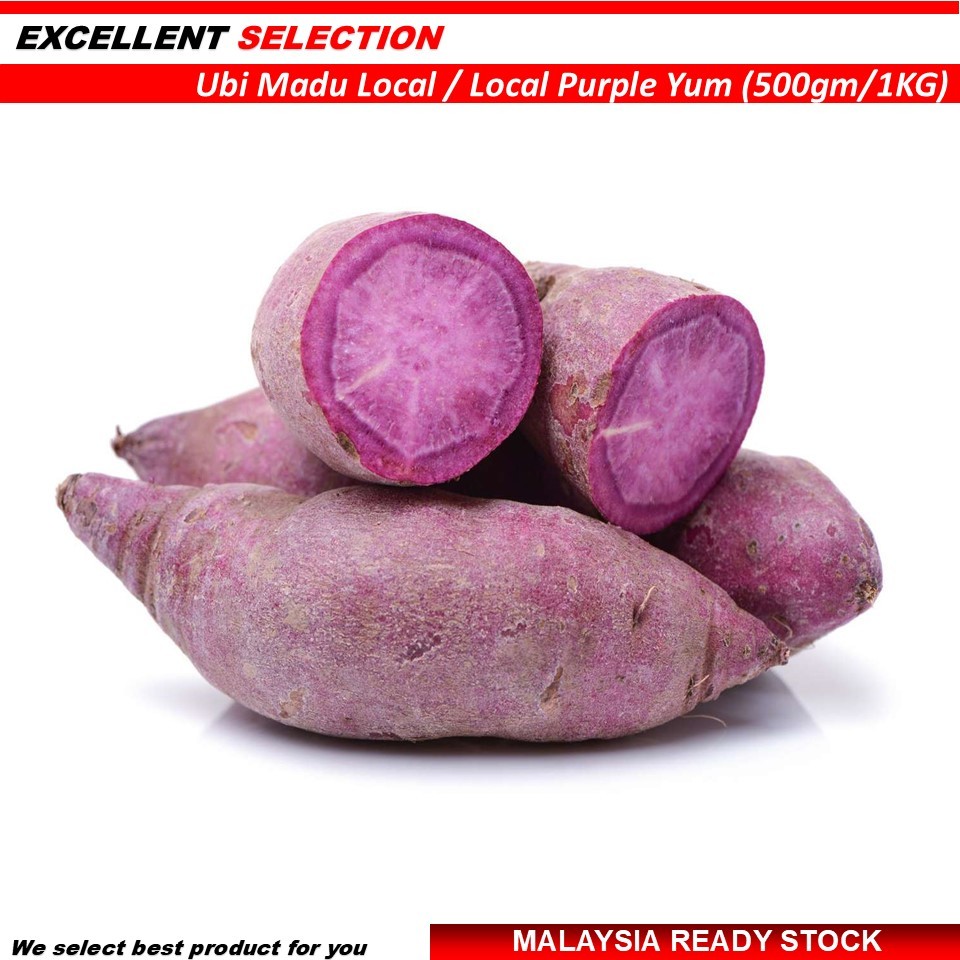 (Local) Purple Sweet Potato / Purple Yum / Ubi Keledek (1KG) (Order today , Ship TMR!!)