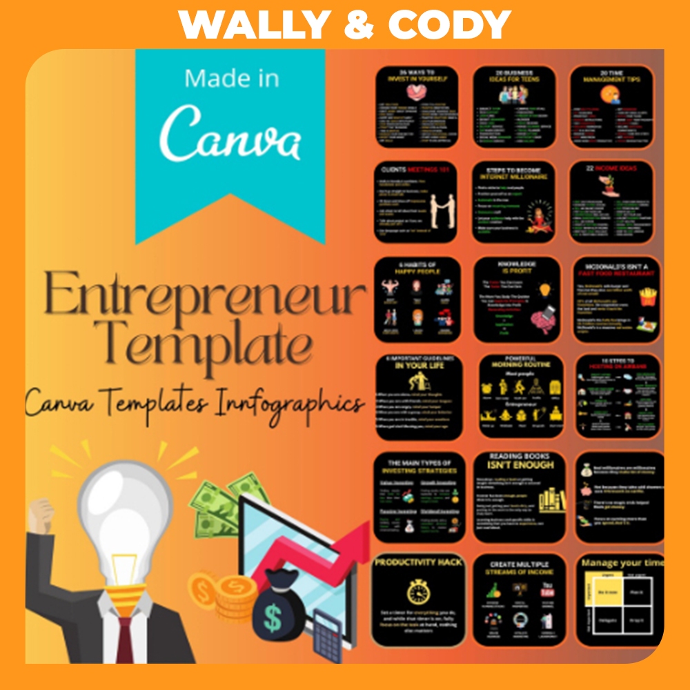 [???????] Canva - 800+ Business Printable Template (A4 Size) | ???????????? | ?????? ????? ???????