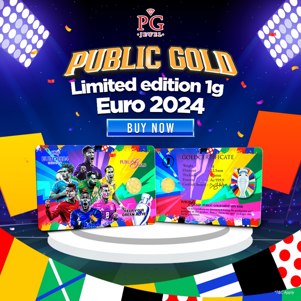 Public Gold Bullion Bar PG 1g Limited Edition (Au 999.9) 24K -&hellip;