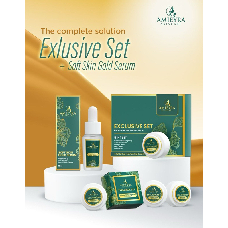 Amieyra Skincare ORIGINAL New Packaging Set 5 in 1+ Free DirectHQ