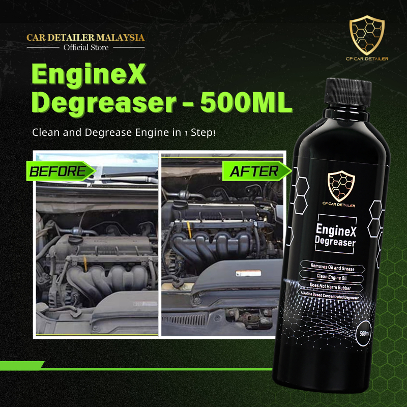 【CAR Detailer】EngineX Degreaser Engine Degreaser Car Wash Accessories 500ml 汽车发动机去油剂