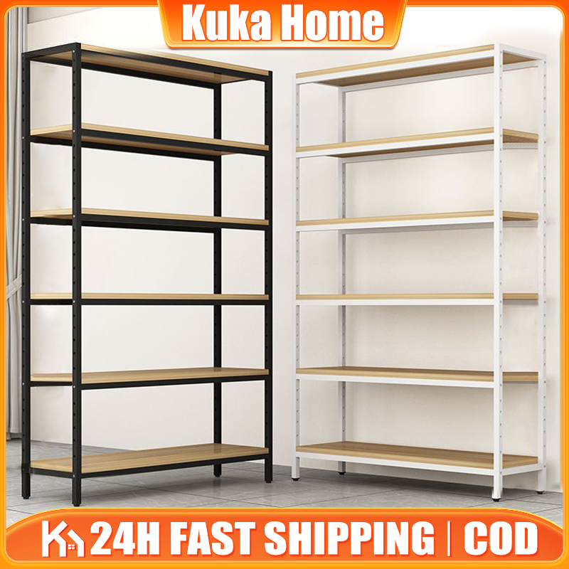 ?4/5 Layers Metal Adjustable Storage rack Boltless Rack warehouse rack Rak Dapur Rak Buku Home Rak Besi Serbaguna 架子/置物架