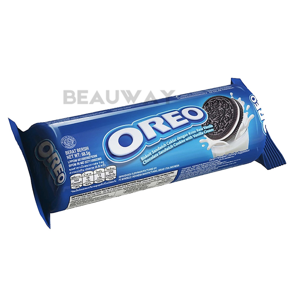 OREO COOKIES VANILLA 64.4G (SMALL)