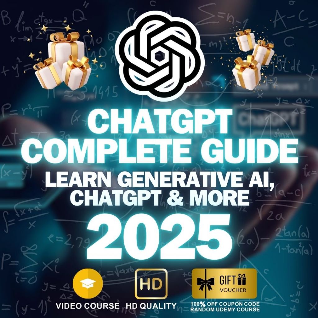 ChatGPT Complete Guide: Learn Generative AI, ChatGPT & More (Best Seller) | Master AI Content Creation & Automation