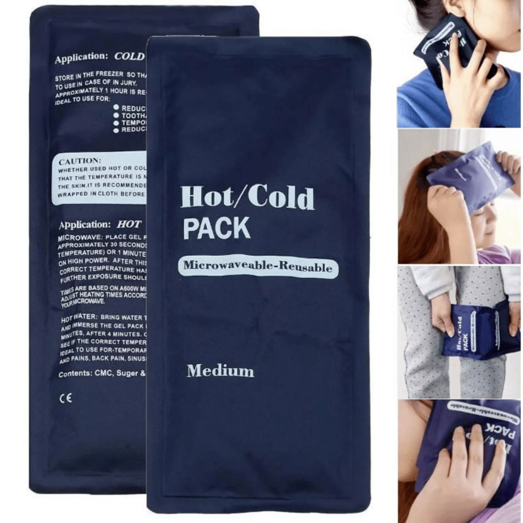 Hot Warm Cold Cool Gel Pack Pad Bag Water Period Pain Relief Injury Compress Frozen Food Breastmilk Ice Warmer 冰敷降温柔软冰袋
