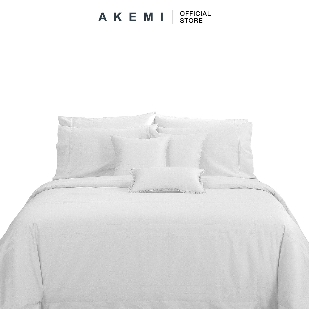AKEMI Cotton Select Affinity Quilt Cover Set | 100% Cotton 1200TC - Leeann (Super Single/Queen/King)