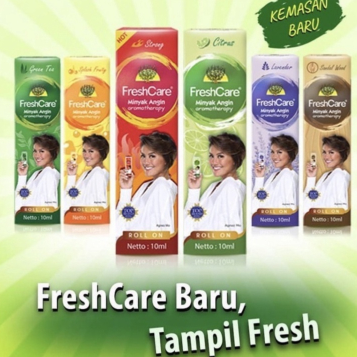 Aromatherapy Roll On Wind Oil Fresh care Roll On Minyak Angin Aromatherapy