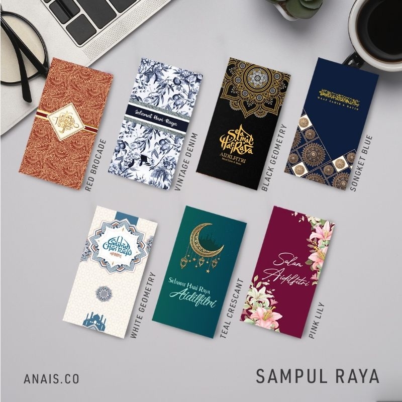SALE!!🔥[10 PCS/5PCS] Premium Designs Sampul Raya Murah Sampul Duit Raya Angpao Money Packets Hari Raya 2026