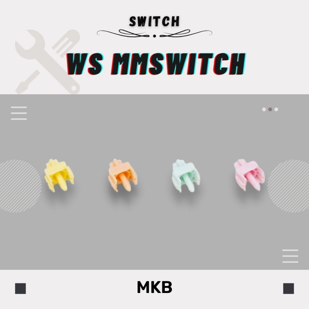 Wuque Studio WS MMswitch Linear Switch for Mechanical Keyboard