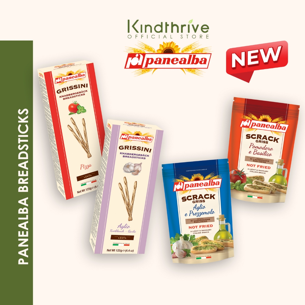 Panealba Italian Breadsticks 100g/125g