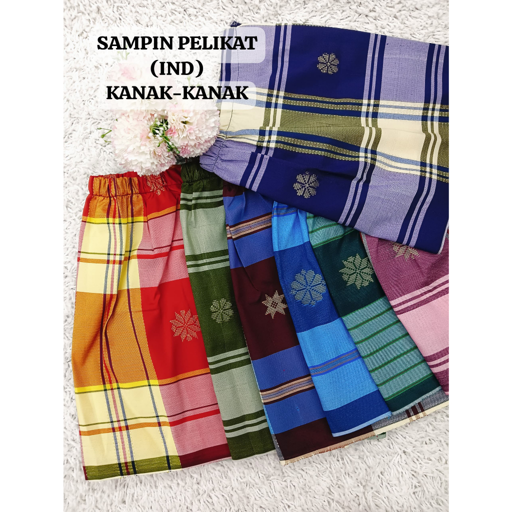 SAMPIN PL004 KANAK-KANAK PELIKAT (IND) MURAH dan ROYAL WARNA CORAK cantik