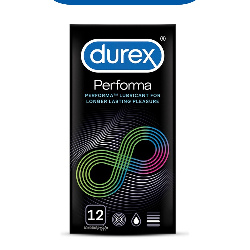 Durex Performa Extended Pleasure Condoms 12PCS