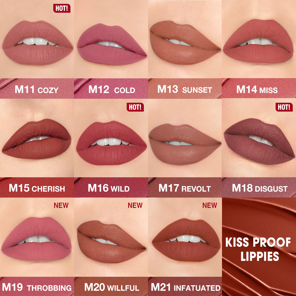 O.TWO.O Misty Kiss Lock Color Matte Lipstick